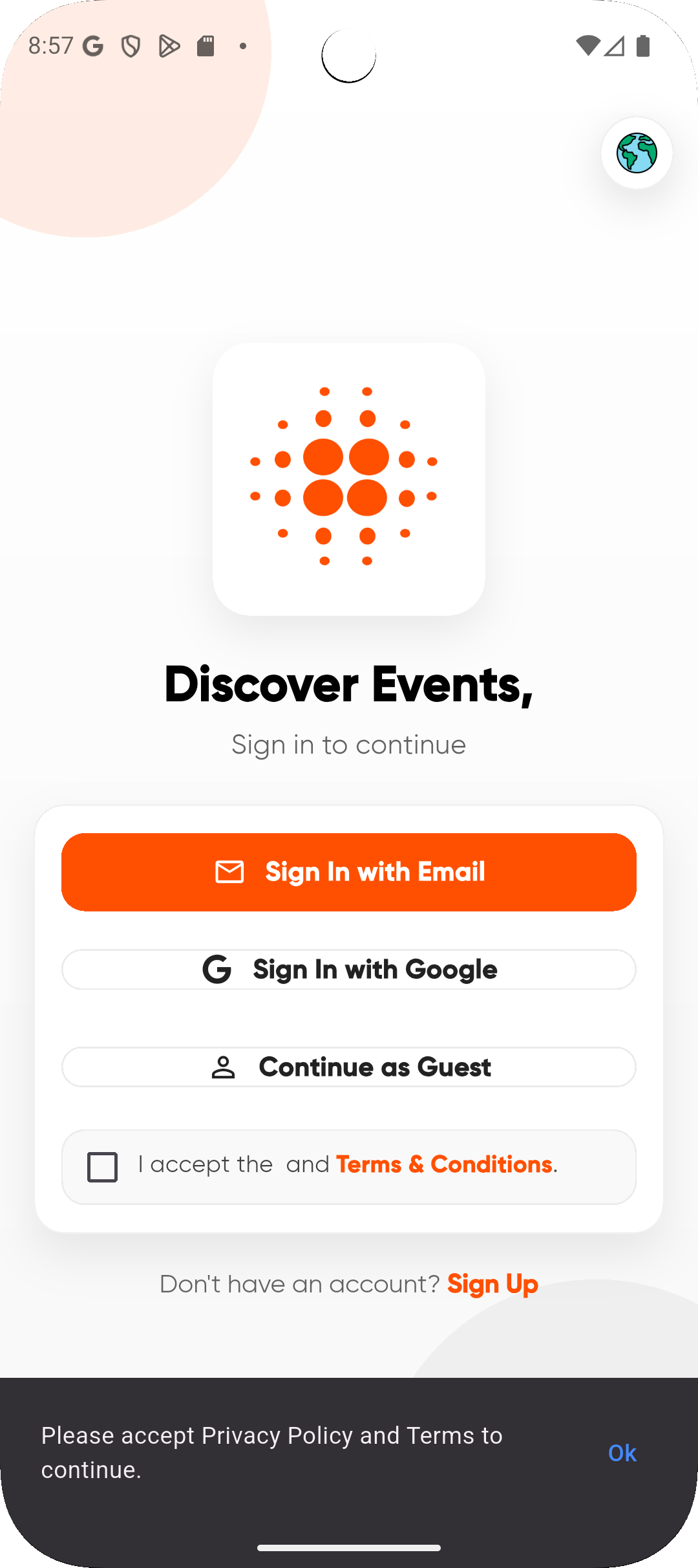 Event Country app preview 12