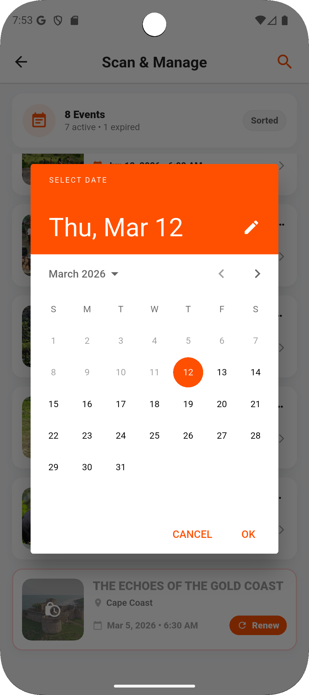 Organizer app preview 10