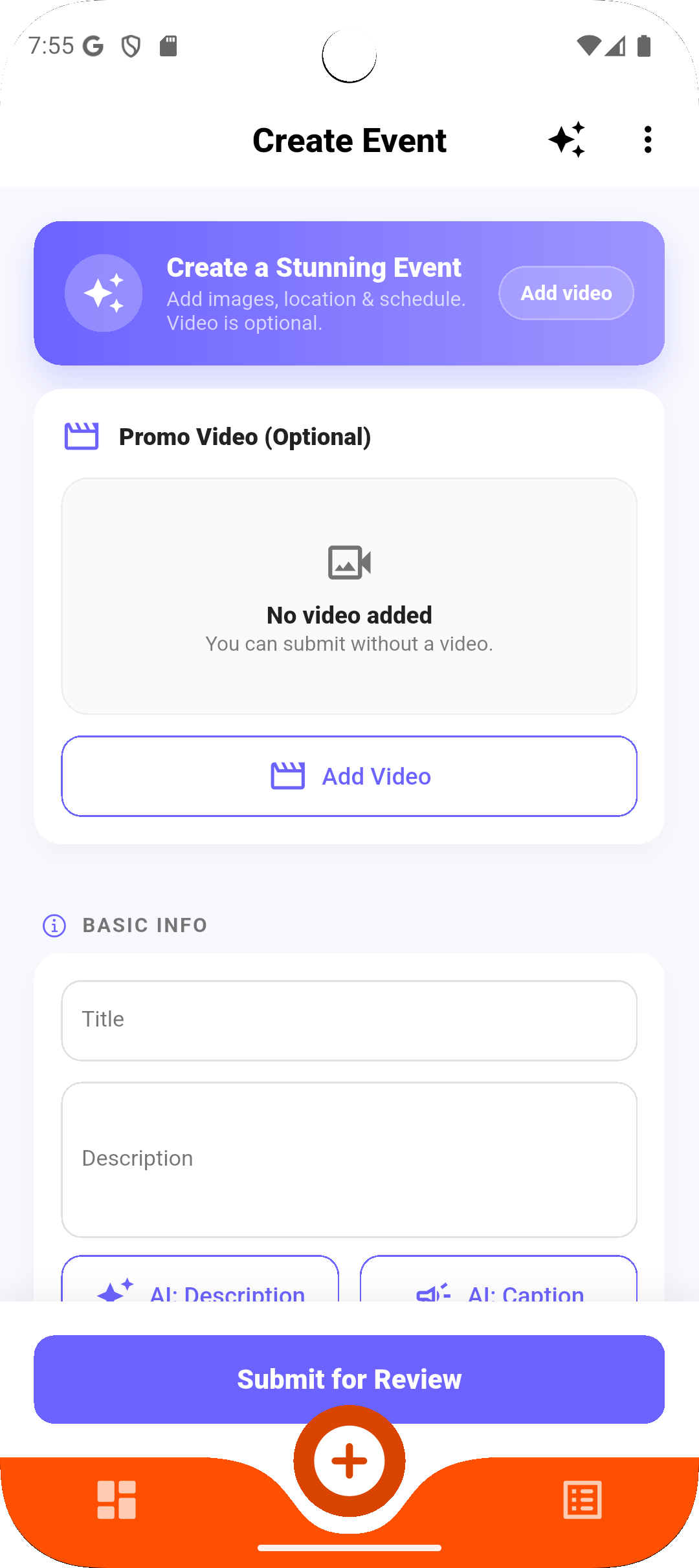 Organizer app preview 14