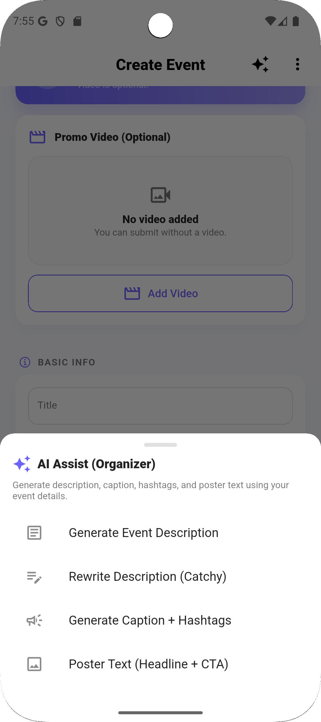 Organizer app preview 15