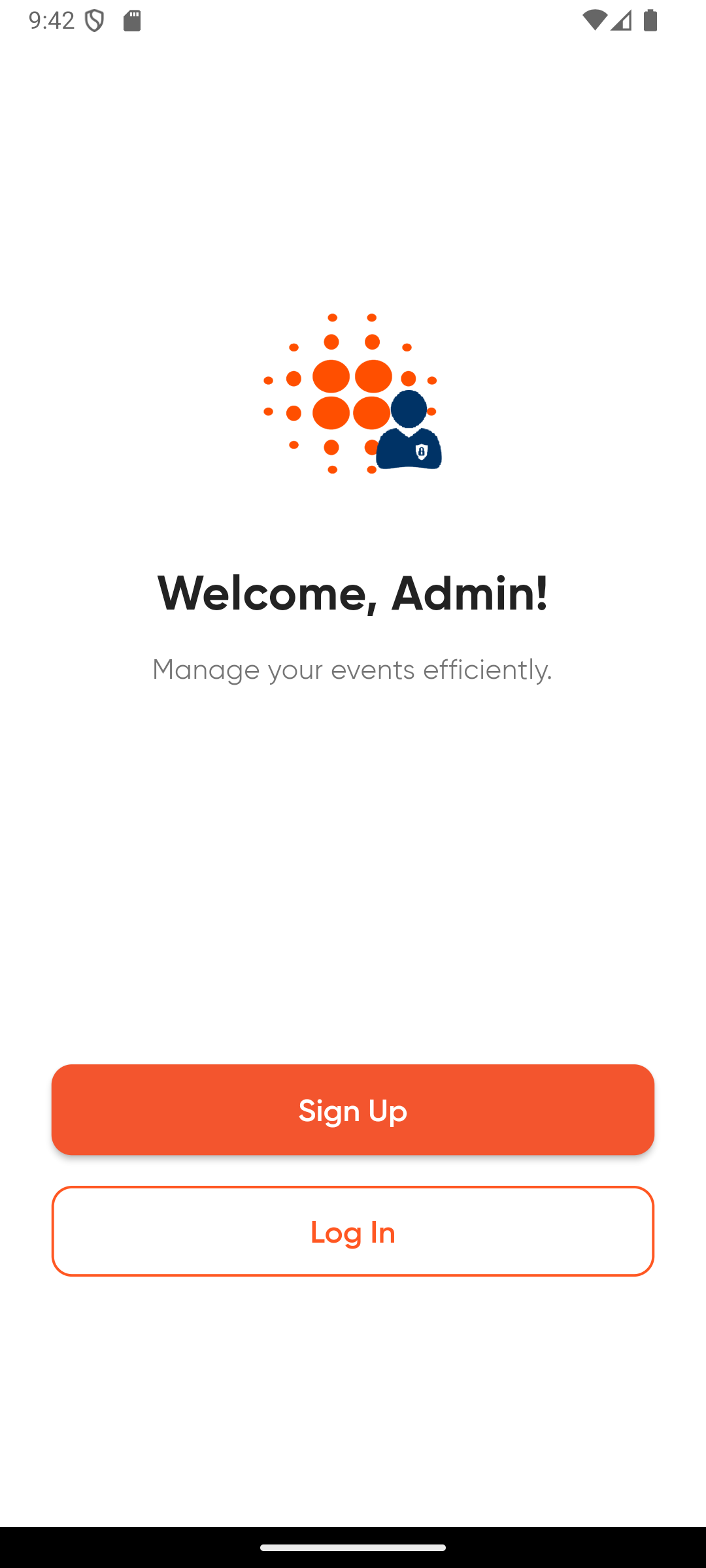 Admin App Screen 2